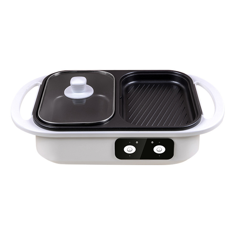 110V/220V small Kitchen appliances multifunction student cooking pan electric hot pot and barbique grill