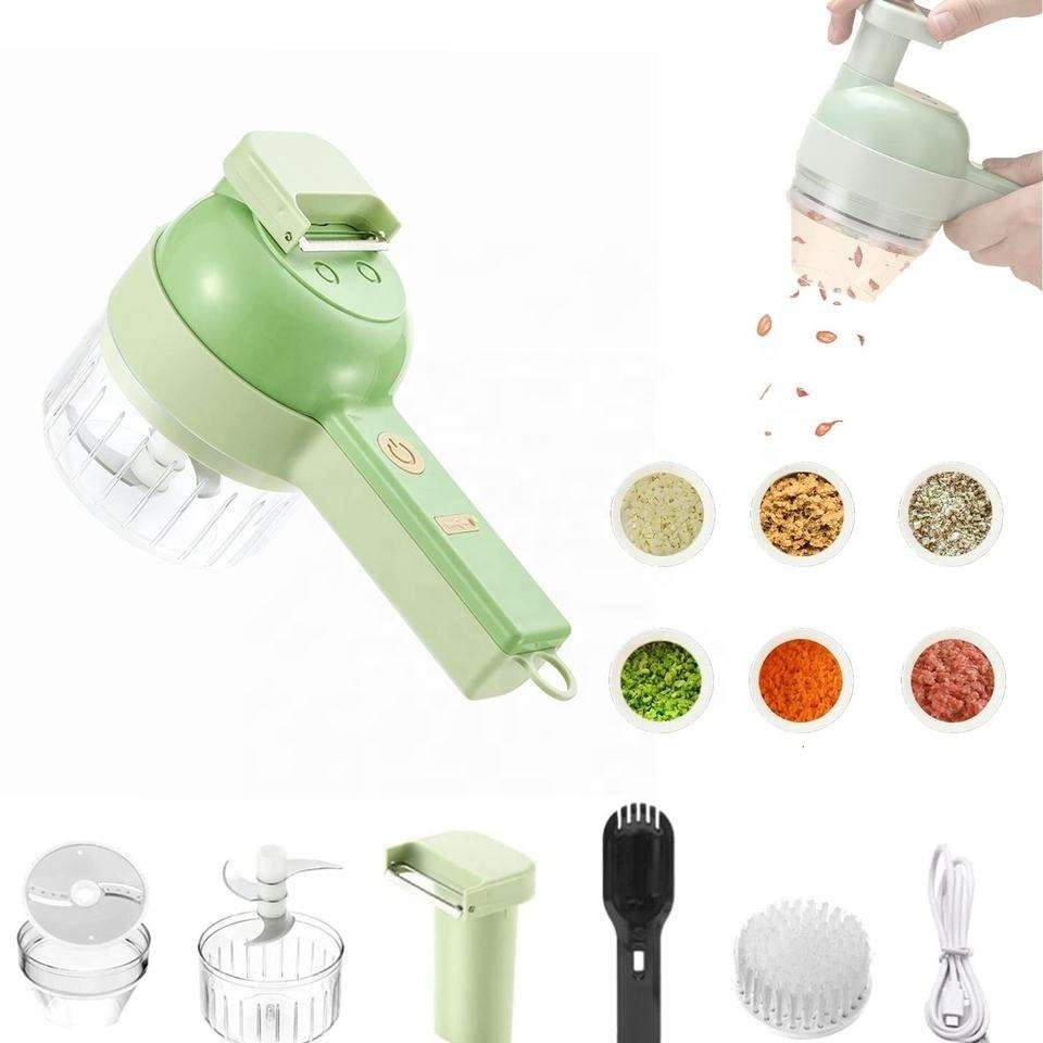 Housewares Kitchen Accessories Automatic Vegetables Slicer Garlic Crush press,Chopping Garlic Gadgets