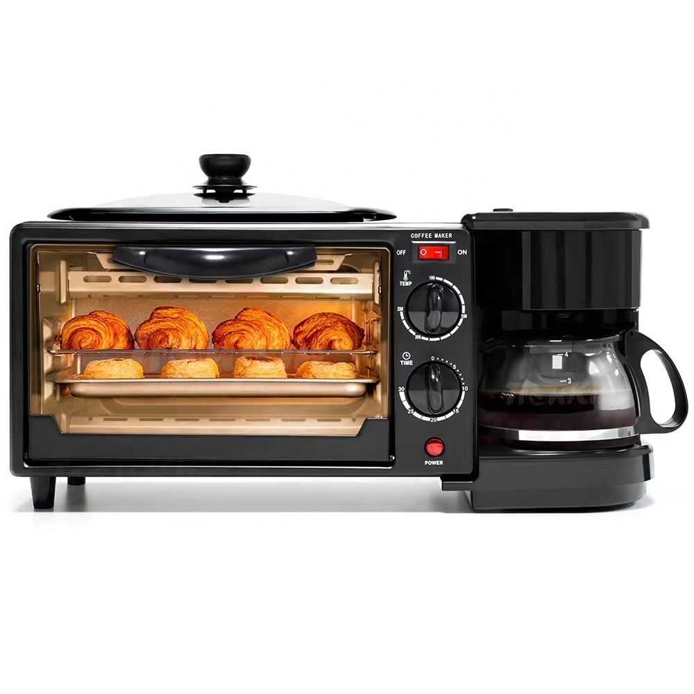 Sliver Crest Breakfast station microwave 3 in 1 breakfast station oven coffee maker