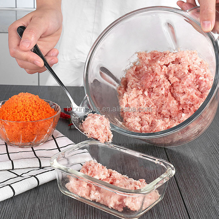 High Quality Electric Meat Grinder 2 Speeds Stainless Steel Electric Chopper Automatic Quiet Food Processor