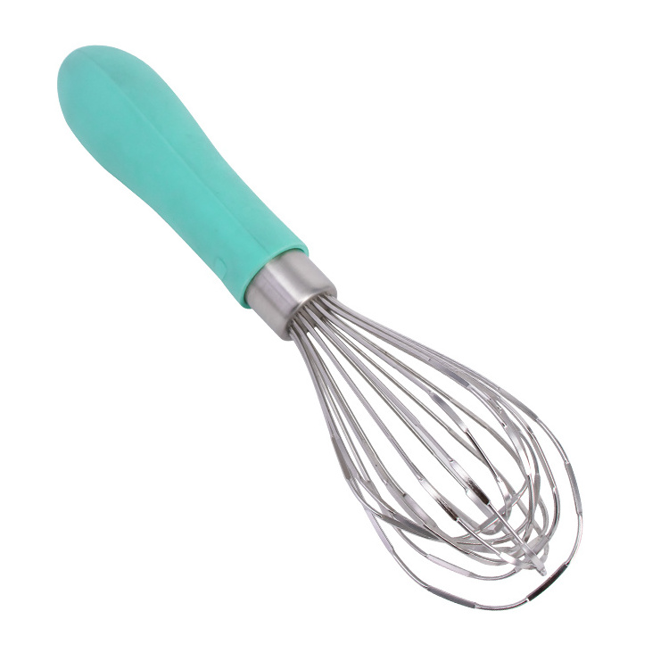 silicon-hand egg whisk Stainless Steel Portable Egg Beater  Manual Egg Beater Whisk