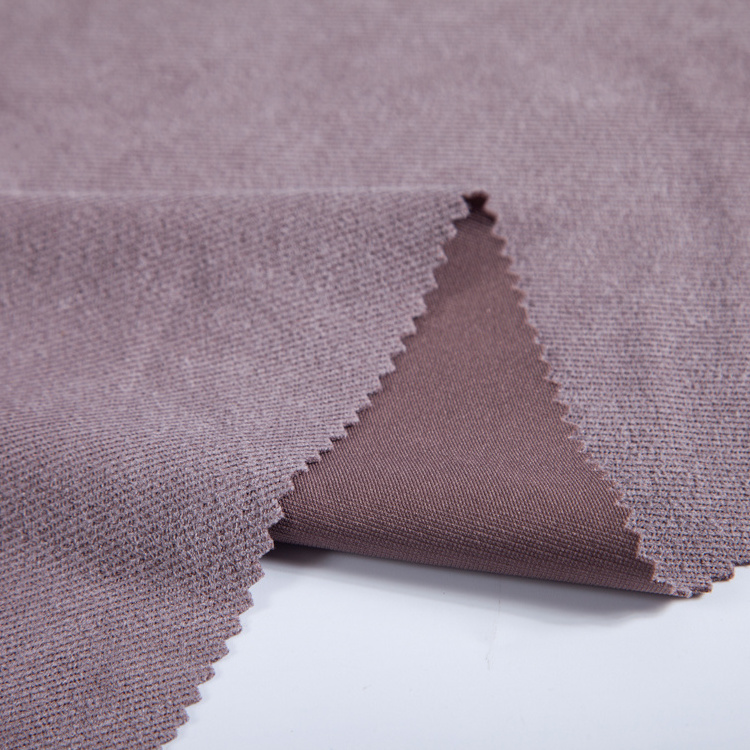 FH16069 Scuba suede twill stretch fabric for garment