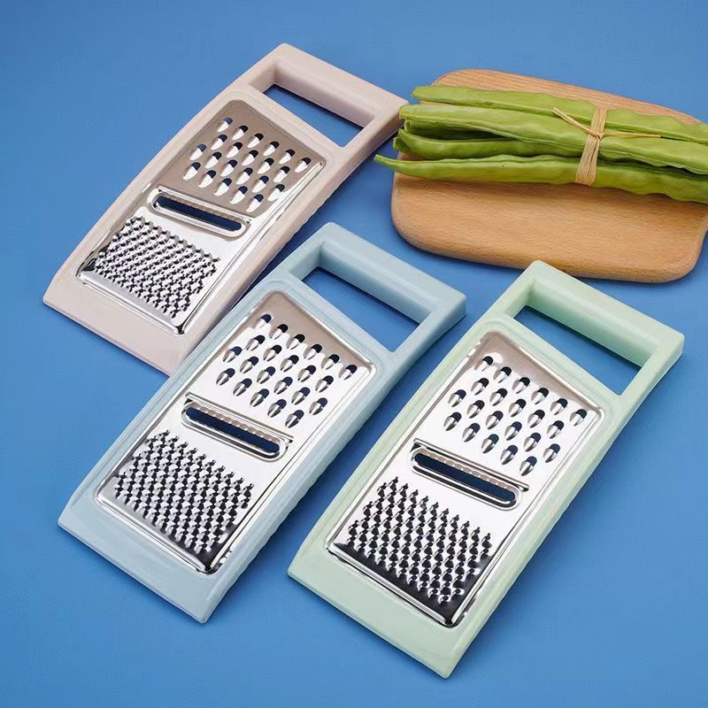 New Arrival multifunctional  Stainless Steel Multipurpose Vegetable Grater Slicer fruit vegetable potato peeler with PP handle