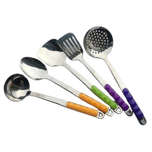 Household stainless steel cuisine accessories kitchen utensil set kitchen ware products stainless steel kitchen accessories set