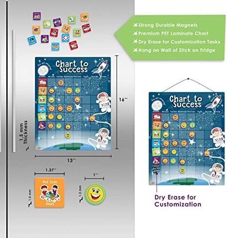 Wall Decoration Charts Kids Behavior Reward Chart Room Chore Chart