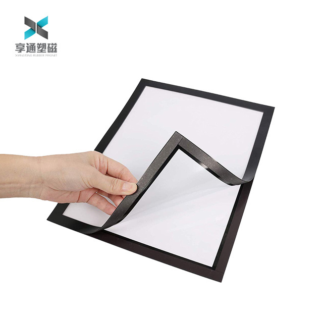 Pack of 2 A4 Double Side Adhesive Window Sign Holder Display Poster Frame for Wall/ Door/ Cupboard