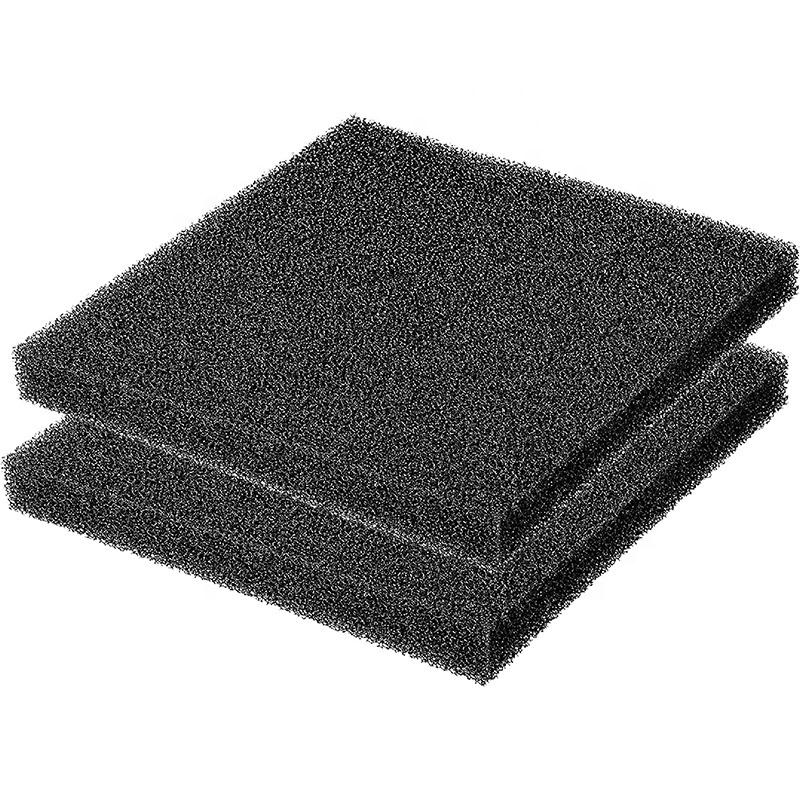 Customized High Quality  Water Aquarium Sponge Foam Sheet Filter10-60PPI Reticulated Polyurethane Filter Foam/Sponge