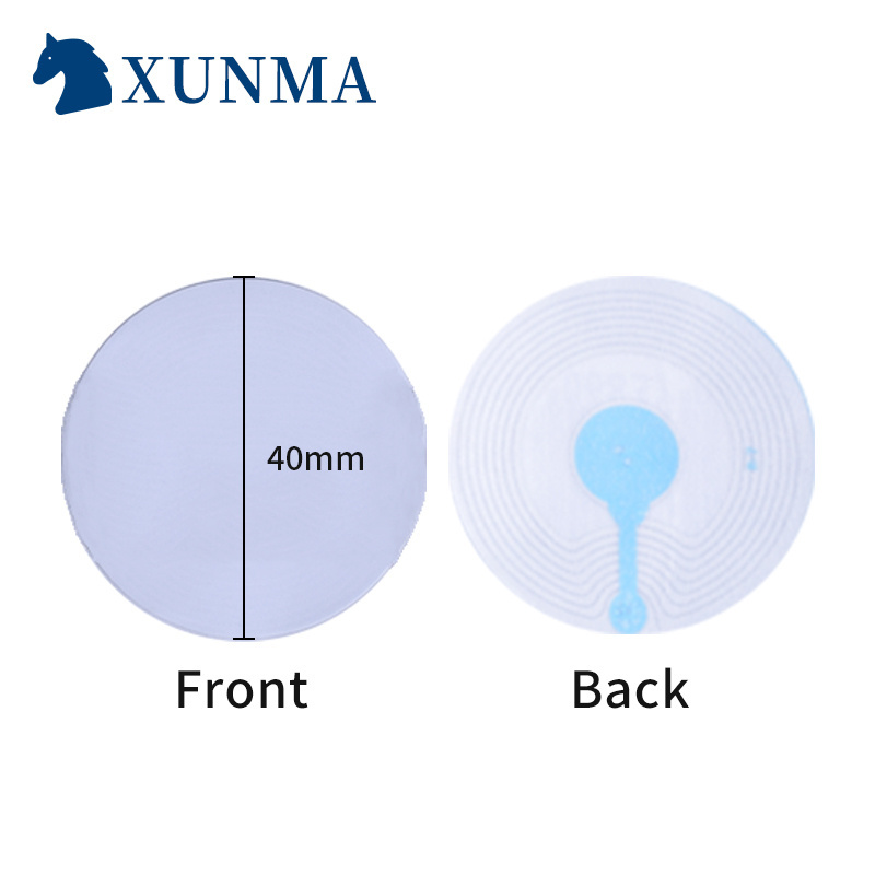 EAS Anti Theft RF 8.2mhz Soft Label Security Barcode Sticker Labels For Cosmetic Store RF Security System