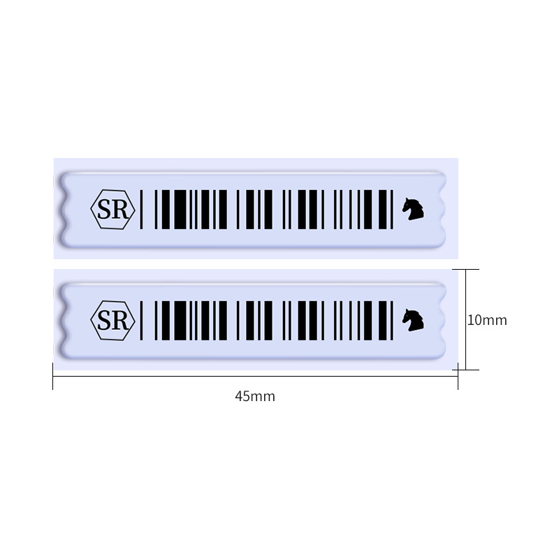 XUNMA EAS AM security garment soft label to protect shoplifting security label