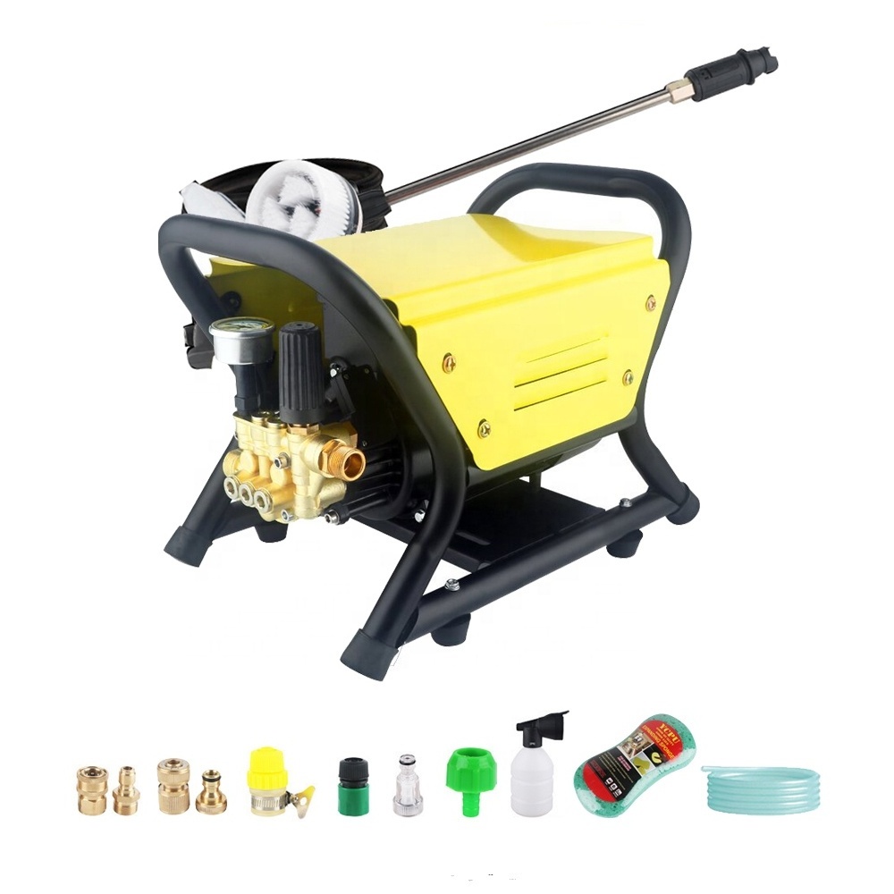 High Pressure Washer Pump Portable 2000W 8MPA  Car Washer for Car Surface Clean Commercial Washing Machine