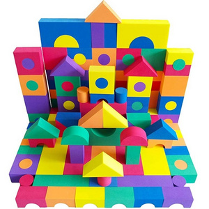 36pcs Colorful Building Toy Soft Eva Foam Block