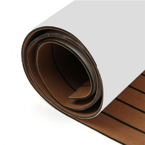 High Quality Durable 3M Glue EVA Teak Decking Sheet Marine Boat Flooring Carpet for Waterproof Bolsters