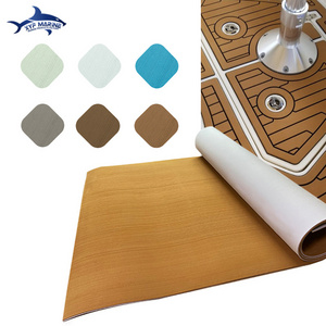 High Quality 65 degree strengthened EVA Foam marine flooring,Faux Teak yacht Decking Sheet, Foam Boat Floor Mat