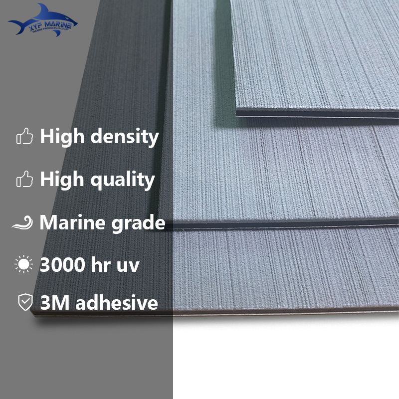 High density sea deck boat flooring ,  adhesive seadek boat floor mat ,Faux teak sheet foam boat decking marine foam