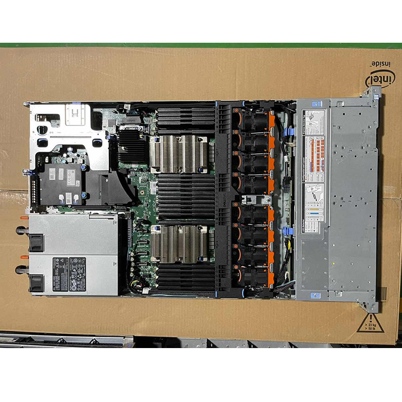 poweredge r640 1U server barebone intel xeon Gold 5115 CPU 64GB memory Second hand server R640