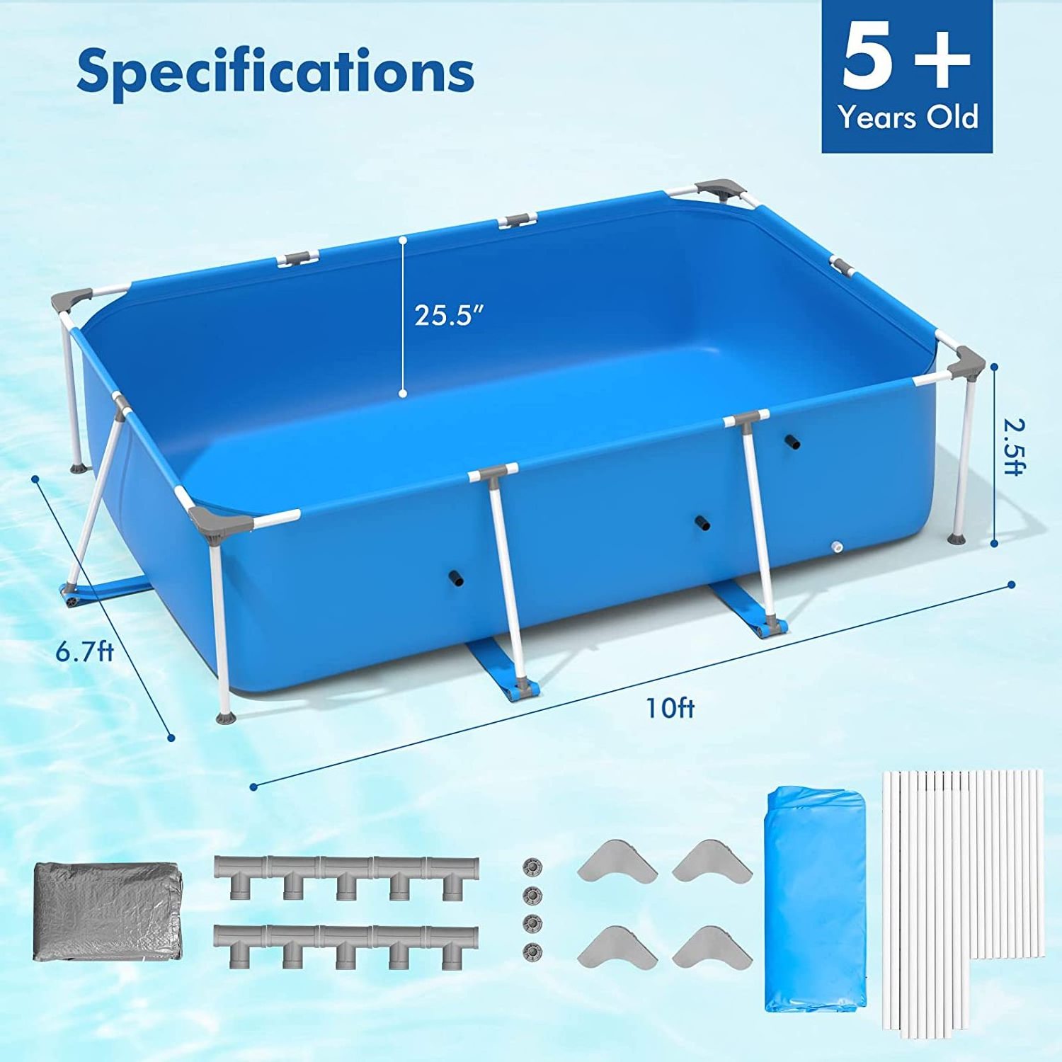 Above Ground Pvc Portable Swimming Pool Dome