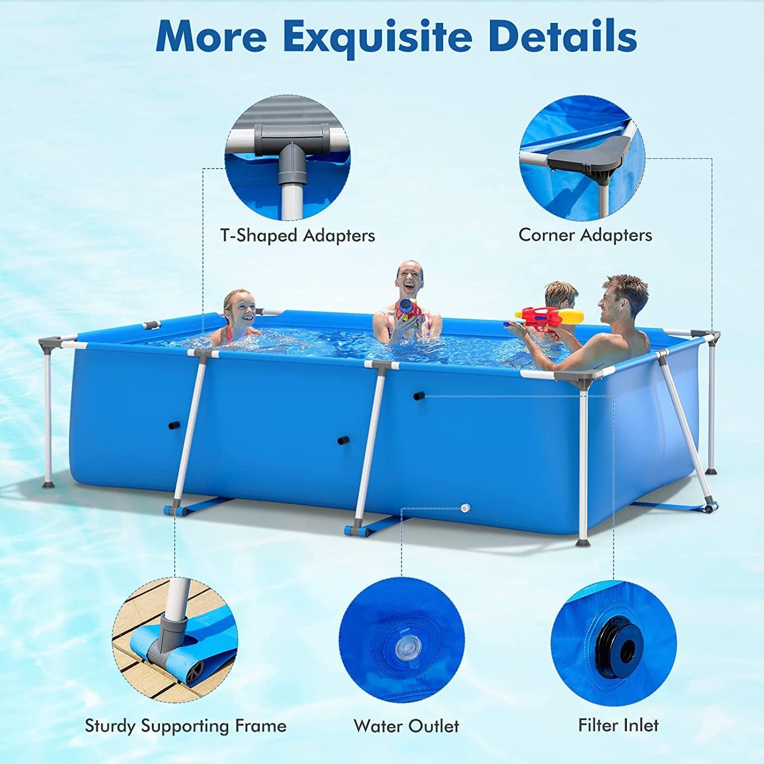 Above Ground Pvc Portable Swimming Pool Dome