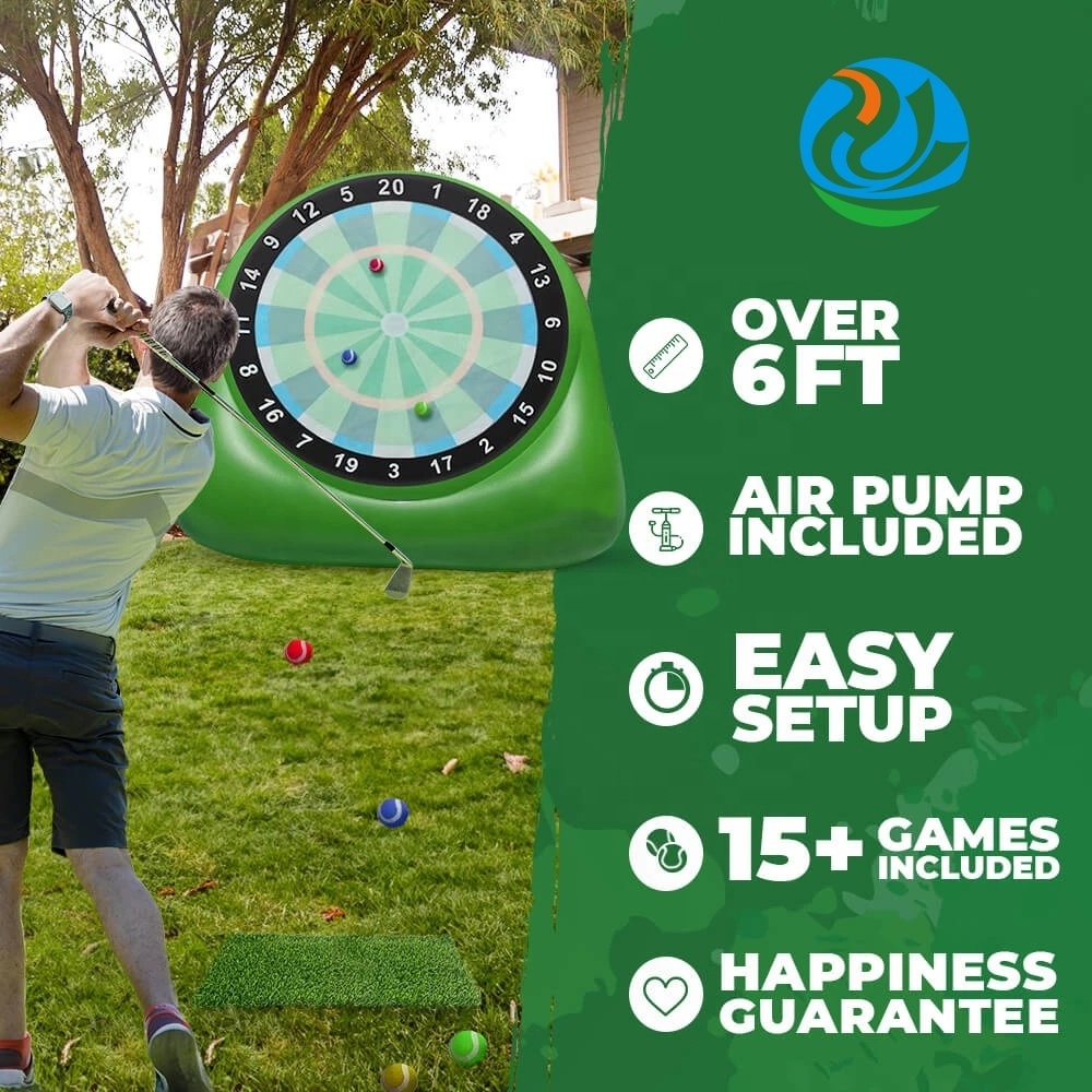 family party sports outdoor toy inflatable golf darts board game