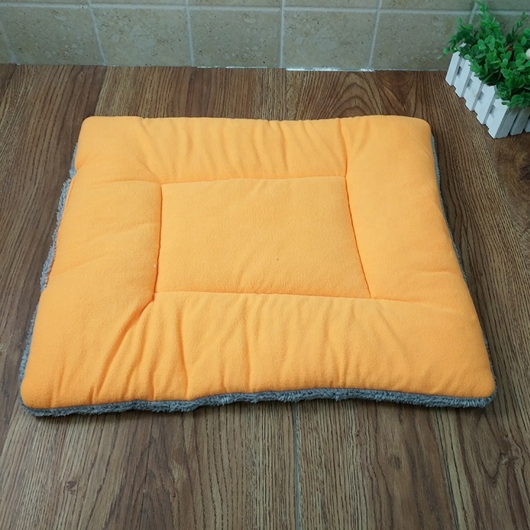 washable fleece pet products polyester dog bed pet beds