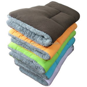 washable fleece pet products polyester dog bed pet beds