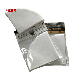 China manufacturer filter papers for olive oil crepe paper cooking oil filter paper