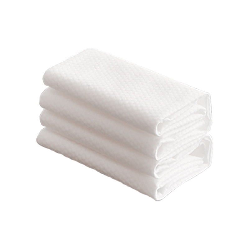 Factory  Custom Facial Cleansing Disposable Household  Face  Towel Non-woven salon  towel 1/4 fold Bath Washcloths