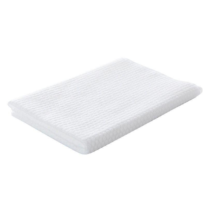 Factory  Custom Facial Cleansing Disposable Household  Face  Towel Non-woven salon  towel 1/4 fold Bath Washcloths