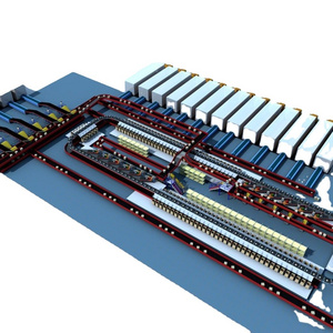 Package/Parcel Sorting machine/ cross belt sorting conveyor with Weight Bar Code Sorter Machine