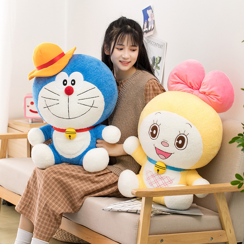 Kawaii plush doll doraemon cartoon plush toy stuffed cotton plush toy children's birthday gift