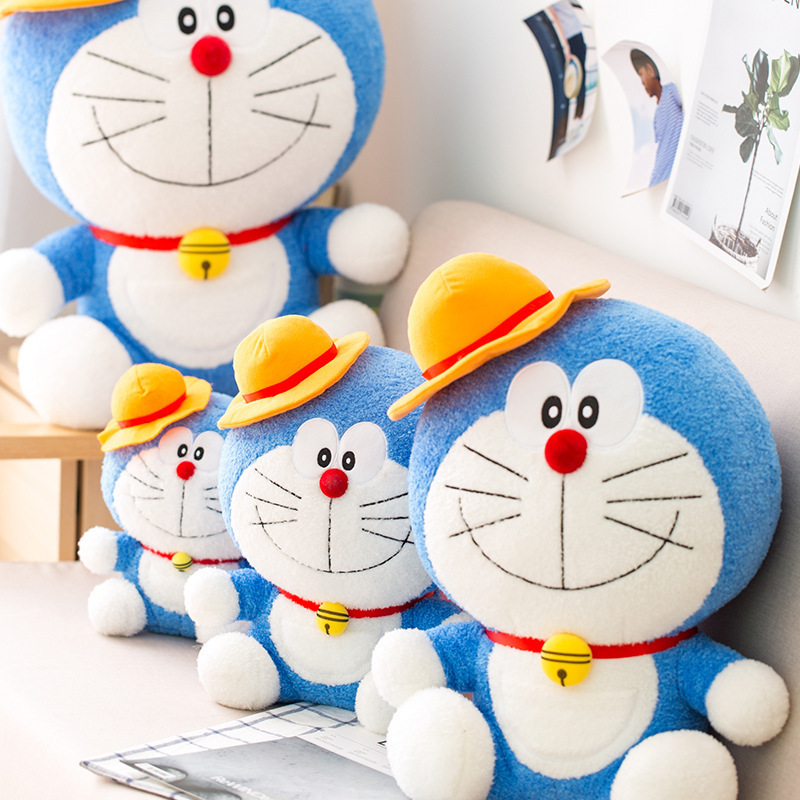 Kawaii plush doll doraemon cartoon plush toy stuffed cotton plush toy children's birthday gift