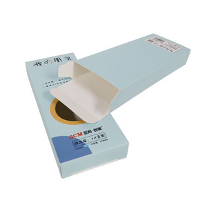 Art paper foldable paper box package for chopsticks