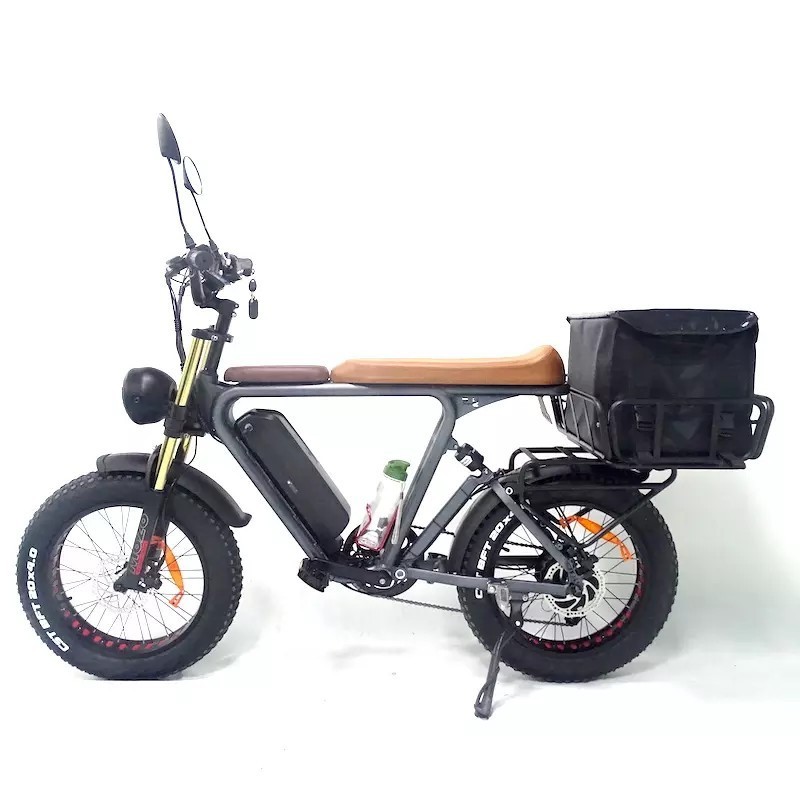 Yeasion 1000W Bafang Motor Electric Bike 48V 22Ah Lithium Battery Dropshipping Canada Warehouse Electric Cargo Bike Fat Model