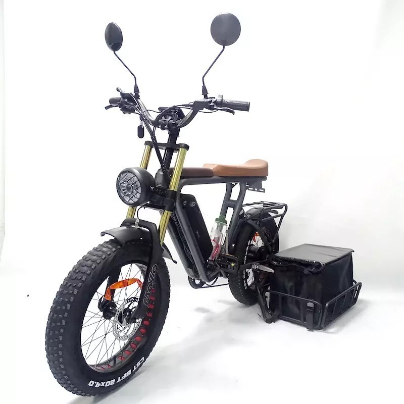 Yeasion 1000W Bafang Motor Electric Bike 48V 22Ah Lithium Battery Dropshipping Canada Warehouse Electric Cargo Bike Fat Model