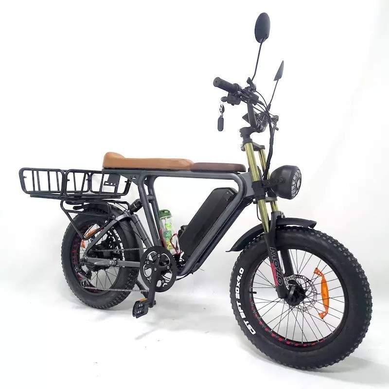 Yeasion 1000W Bafang Motor Electric Bike 48V 22Ah Lithium Battery Dropshipping Canada Warehouse Electric Cargo Bike Fat Model