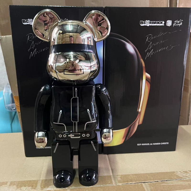 Custom Made Blank Bearbrick 1000 1000% Blank Bears Brick Bears 400 400% 70cm Black Bearbrick