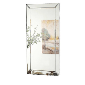 Frame Wall Mirror Covered with Beveled Mirror Panels Beveled MDF Mirror