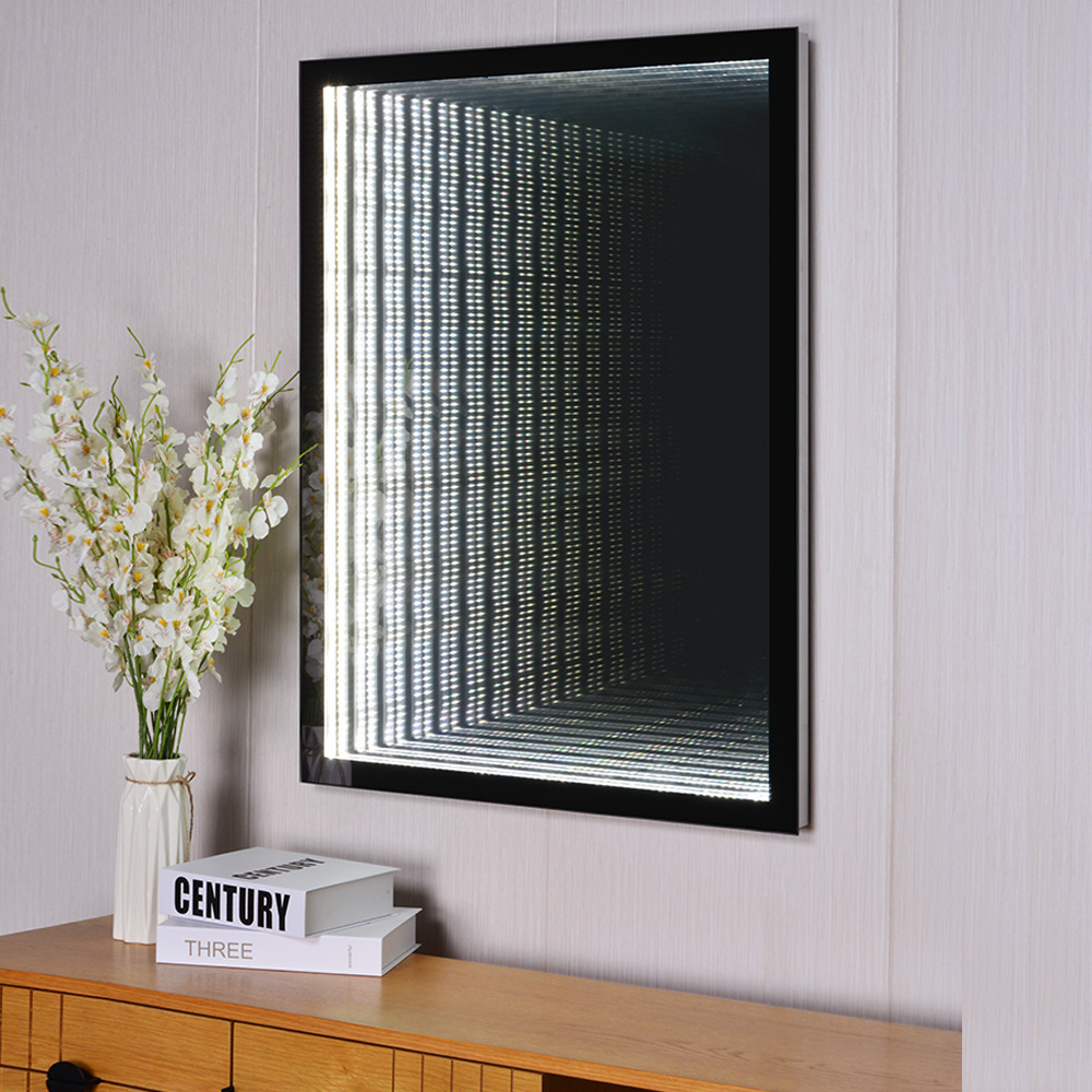 tunnel lamp infinity mirror LED bedroom mirror smart glass for home decoration mirror