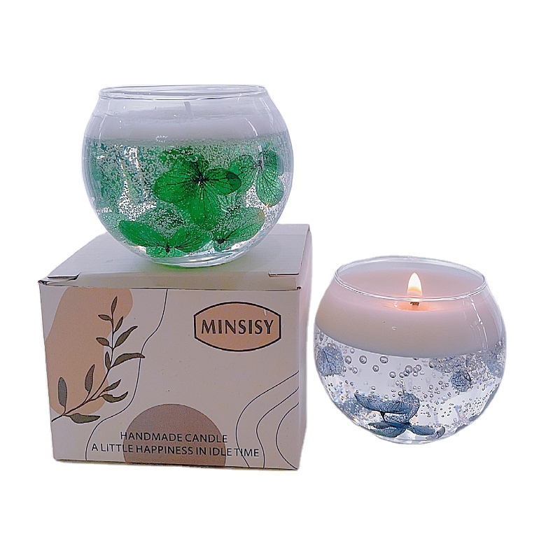 good price wedding scented candle with flower wholesale graduation gifts for students home decor floating flower design candles