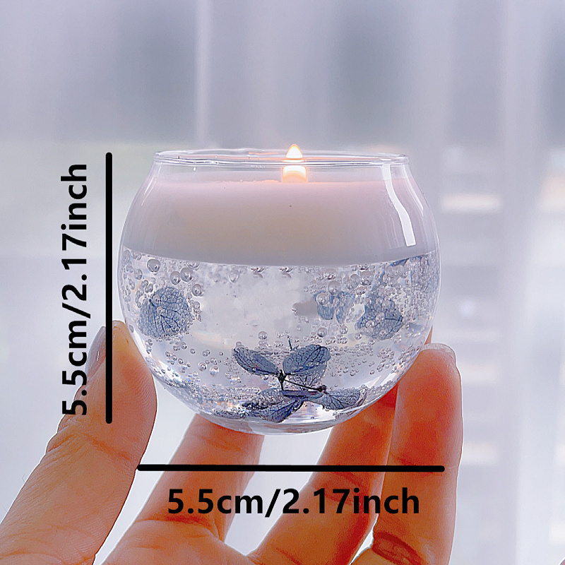 good price wedding scented candle with flower wholesale graduation gifts for students home decor floating flower design candles