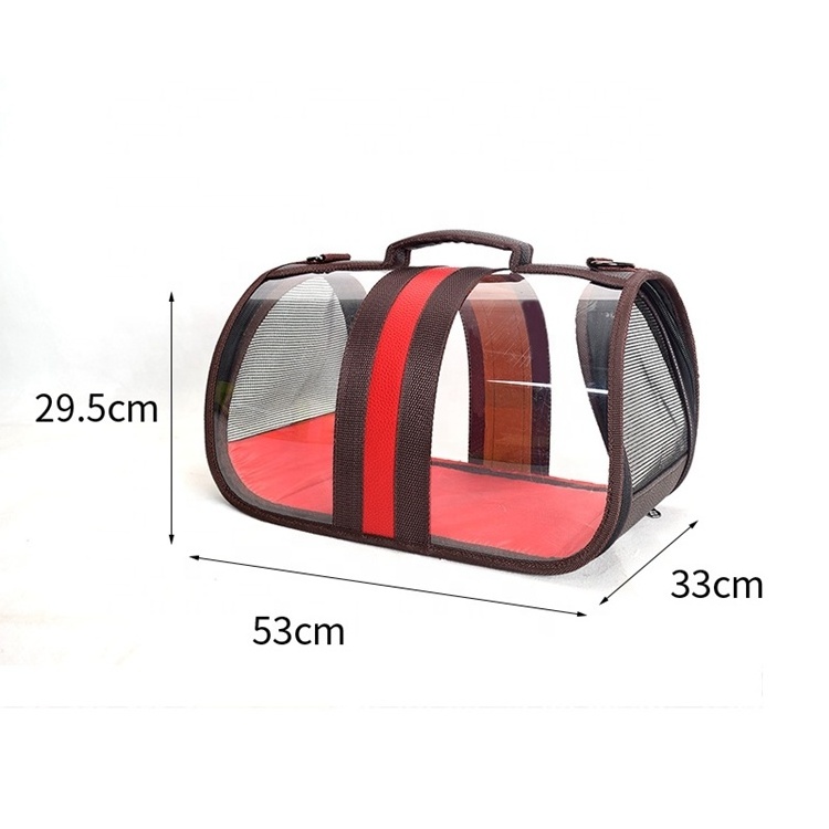 Professional Manufacturers Universal Cat Dog Bag Pet Travel Carrier Transparent Suitcase