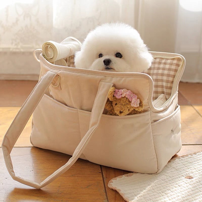 Small Dog Bag Puppy Carrier Bag Carrier for Small Dogs Puppy Handbag Puppy Pet Backpack Carrying for Chihuahua Dog Transport Bag