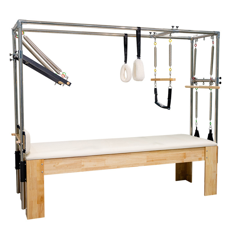 Wood Equipment Balance Machine Maple Bed Trapeze Table Pilates Cadillac Reformer