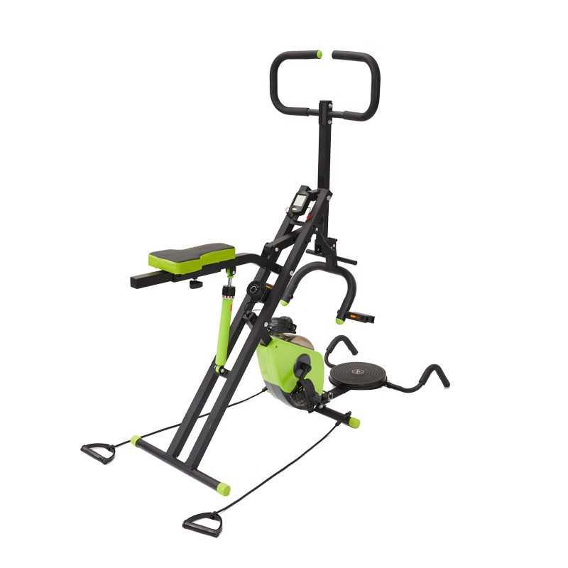 Total Crunch Leg Exercise Machine Power Riding Body Revolution System Fitness Machine