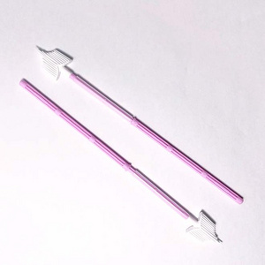 Gynecology Vagina Cervix Brush Pink Rod Cervical Sampler Disposable Sterile Single-Use Cervical Broom Cytobrush LBC