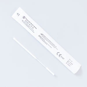 EO Medical Sterile ABS Stick Flocked Oral Nasal Throat Swabs Sample Collection Tube Test Kit