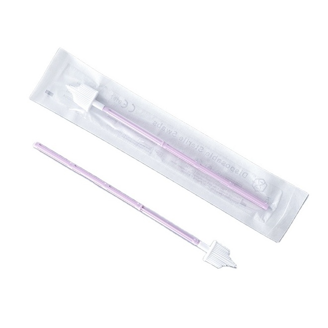 PP Rod Cell Sampling Cervical Sampling Cytology Brush vaginal sampling cervical broom LBC liquid based cytology Gynecology