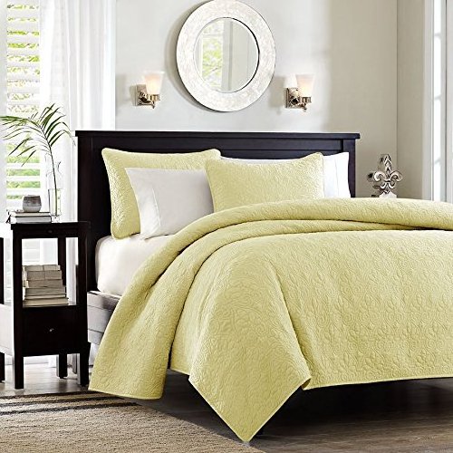 Reversible Bed Quilt Bedspread and Coverlet Cotton Thin Comforter Set