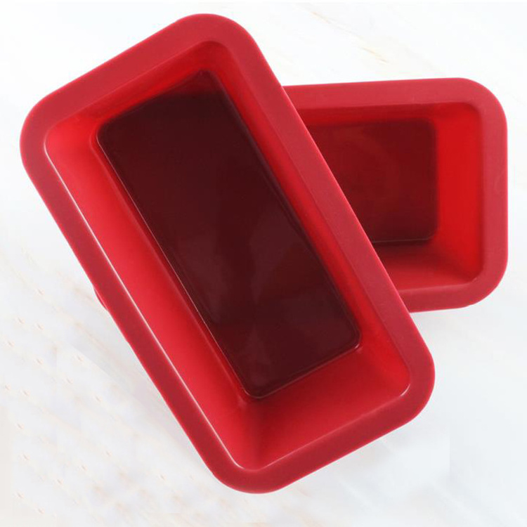 New Cake Silicon Molds Loaf Pan Non-Stick Silicone Baking Mold For Homemade Cake Bread Meatloaf Toast Bread Mold Baking Tools