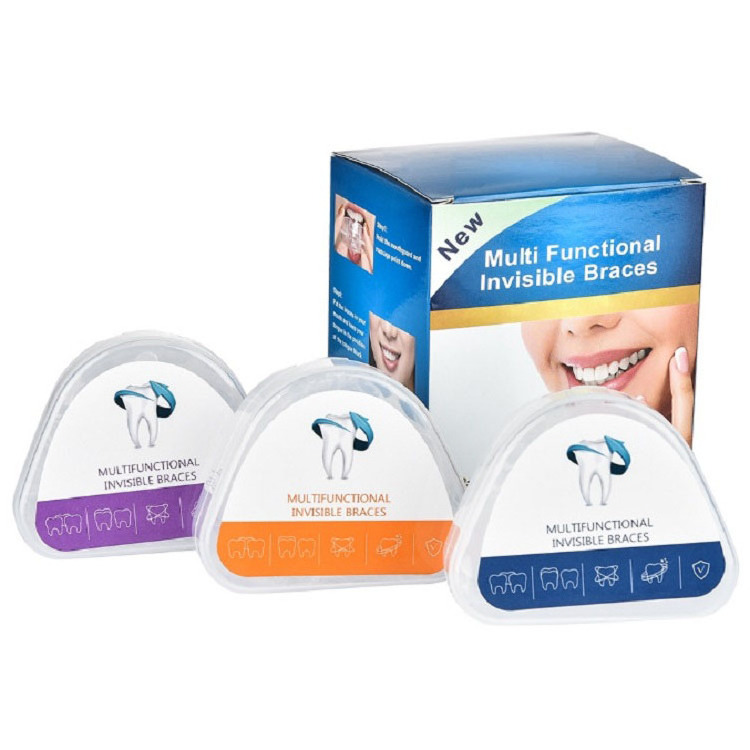 Orthodontic Braces Dental Braces Instanted Silicone Smile Teeth Alignment Trainer Teeth Retainer Mouth Guard Braces Tooth Tray