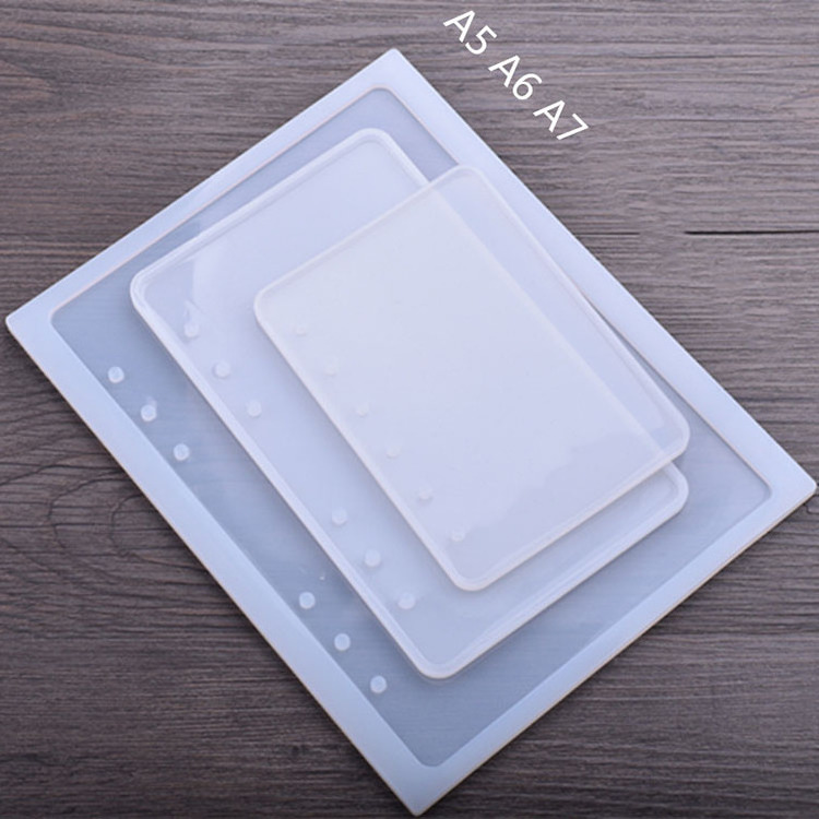 A5 A6 A7 Notebook Cover Silicone Mold For Jewelry Silicone Mold DIY Crystal Epoxy Resin Molds Book Accessories